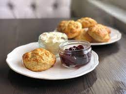 Jam and scone Tea