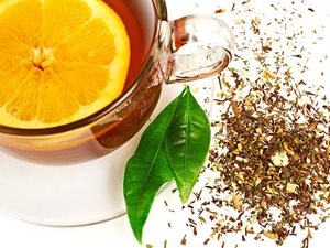 Orange and Eucalyptus Rooibos tea