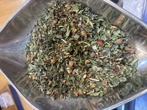 Vanilla mint cream tea